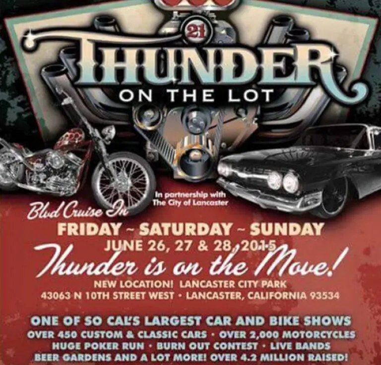 Thunder-On-The-Lot-Flyer-Design-Work-in-Lancaster-CA