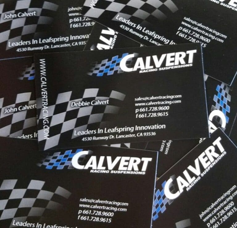 Calvert-Racing-Business-Card-Design-in-Lancaster-CA