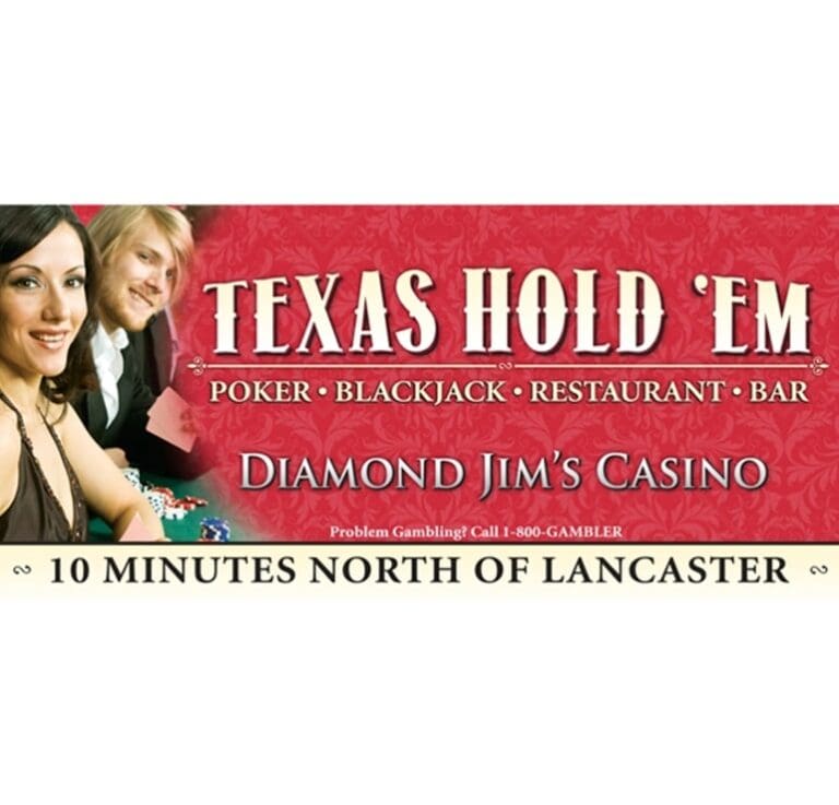 Diamond-Jims-Casino-Texas-Hold-Em-Billboard-Design-in-Lancaster-CA