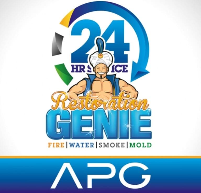 Restoration-Genie-Logo-Design-Lancaster-CA